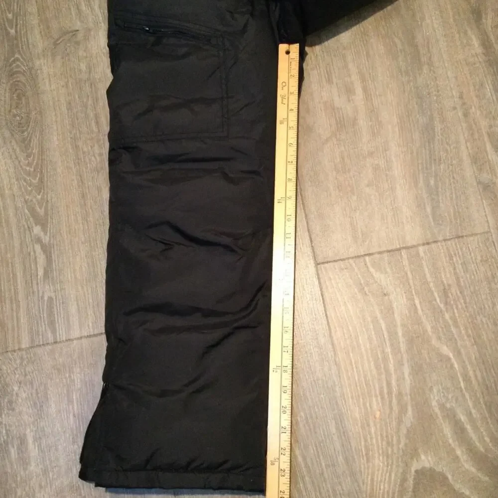 Old Navy Boys Snow Pants L 10/12 Black